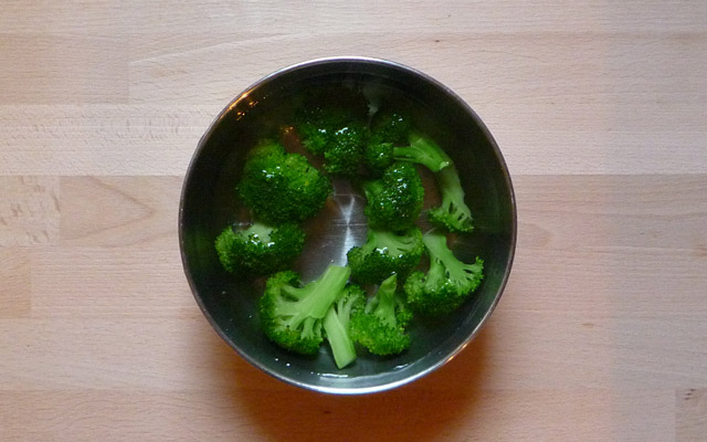 Brokkoli mit Sojasauce Zutaten