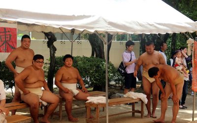 Akachan no dohyo iri