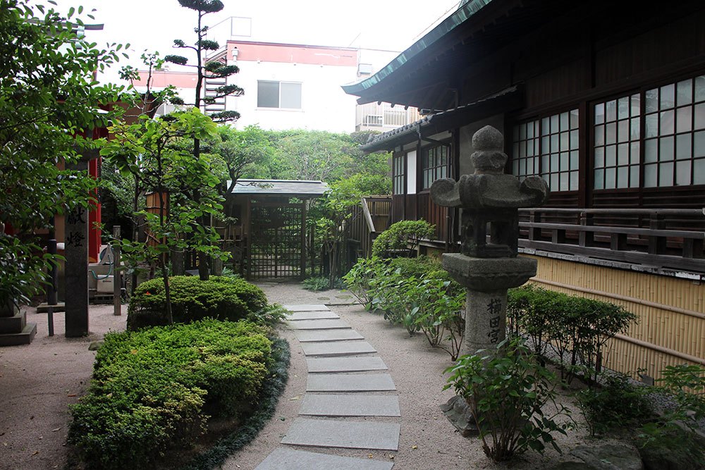 Kushida Jinja - der älteste Shinto-Schrein in Fukuoka