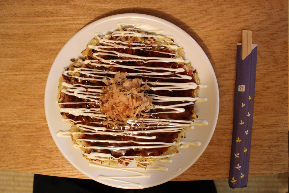 Hanage - Klassisches Okonomiyaki mit Bacon