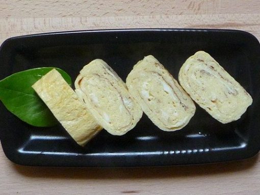 DASHIMAKI – gerolltes japanisches Omelett mit Natsuyu
